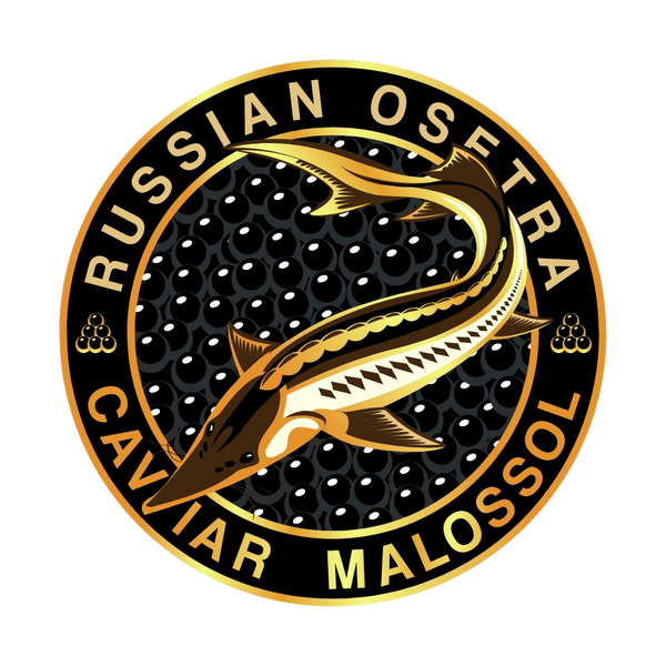 Russian Osetra Sturgeon Malossol Black Caviar