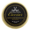 American Hackleback Sturgeon Malossol Black Caviar