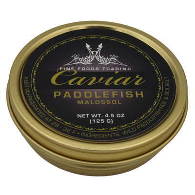 American Paddlefish Malossol Black Caviar