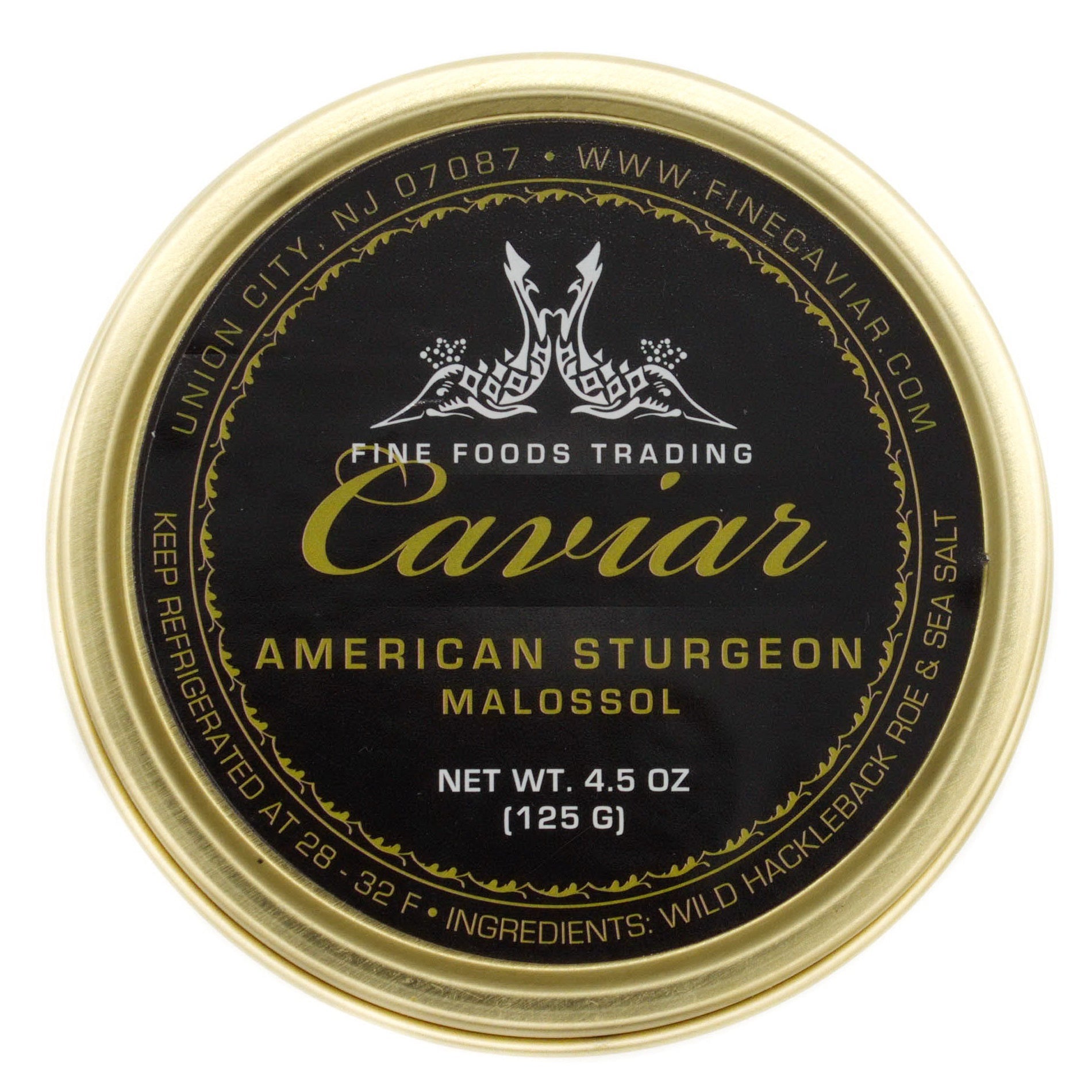 American Hackleback Sturgeon Wild-Caught Black Caviar - Image 3