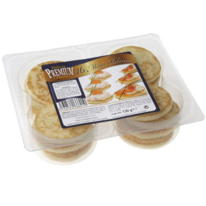 Les Délices du Chef – Russian-Style Mini Pancakes Blinis